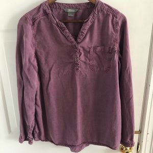 Natural Reflections Lycocell popover in purple berry color